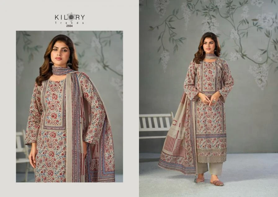 NAZRANA Salwar Suits wholesale PURE LAWN - Ethnicaa thumbnail 8