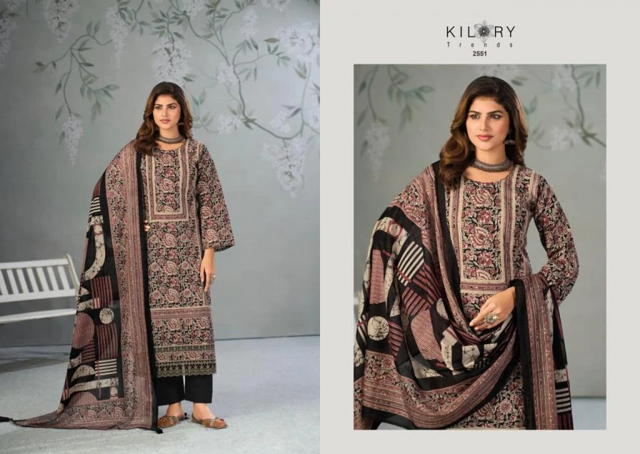 NAZRANA Salwar Suits wholesale PURE LAWN - Ethnicaa thumbnail 5