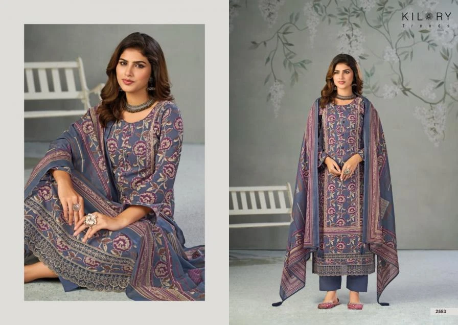 NAZRANA Salwar Suits wholesale PURE LAWN - Ethnicaa
