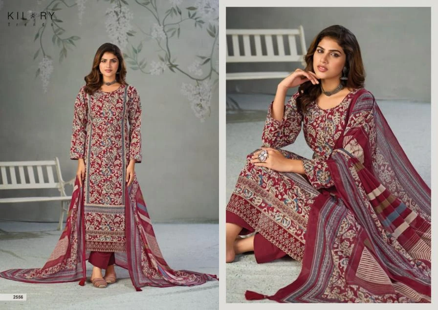 NAZRANA Salwar Suits wholesale PURE LAWN - Ethnicaa thumbnail 15