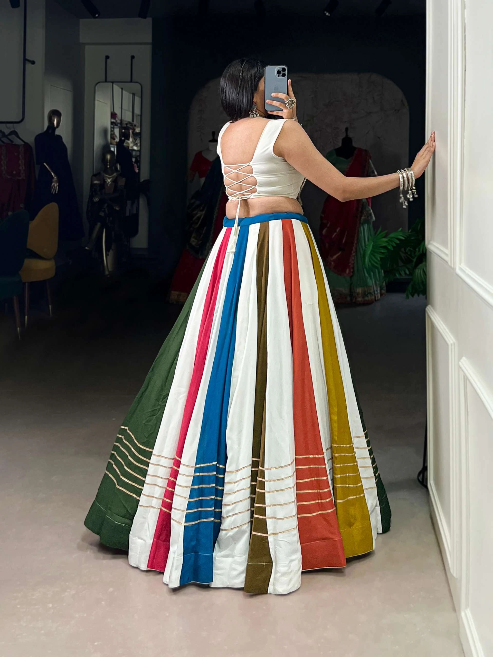 NNK1615 Lahanga wholesale RAYON - Ethnicaa thumbnail 2