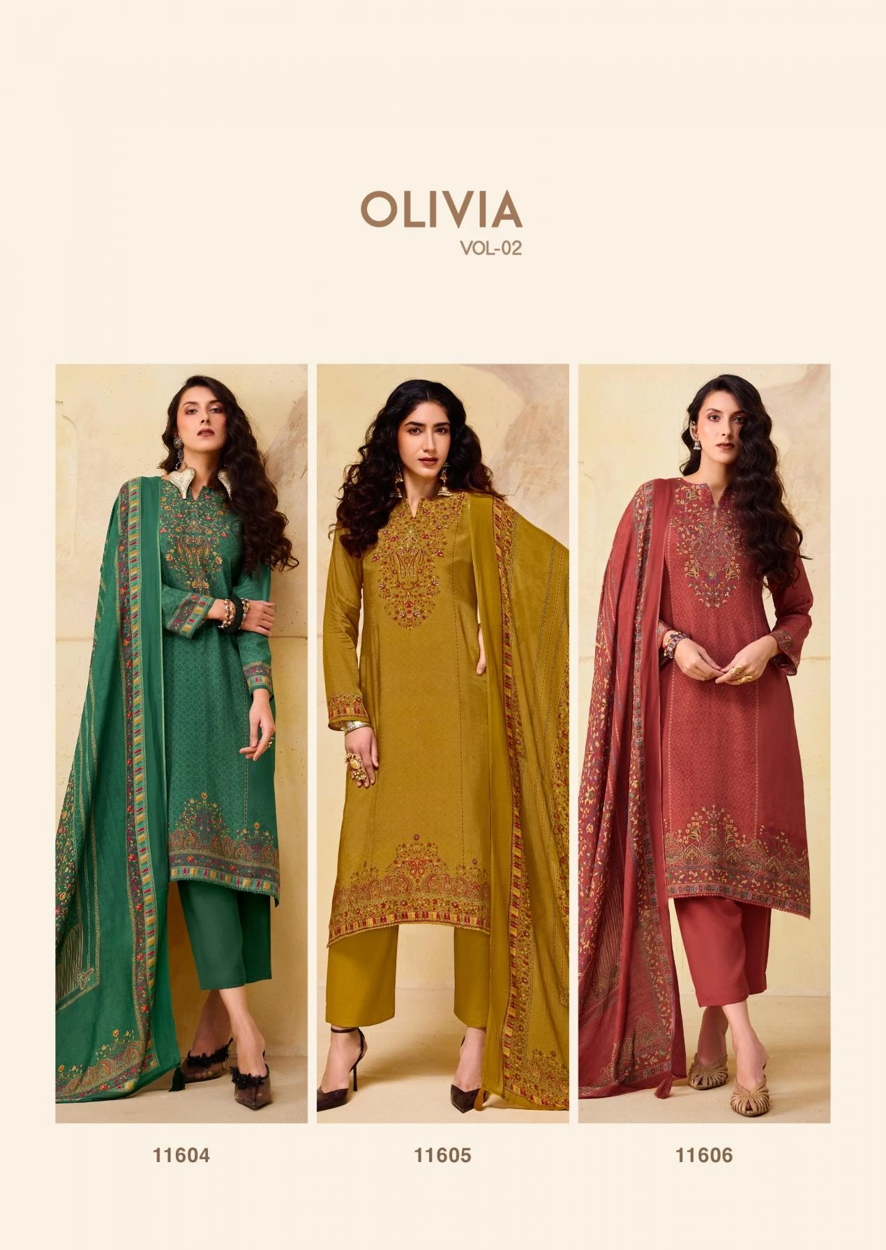 OLIVIA VOL 2 Salwar Suits wholesale COTTON - Ethnicaa thumbnail 21