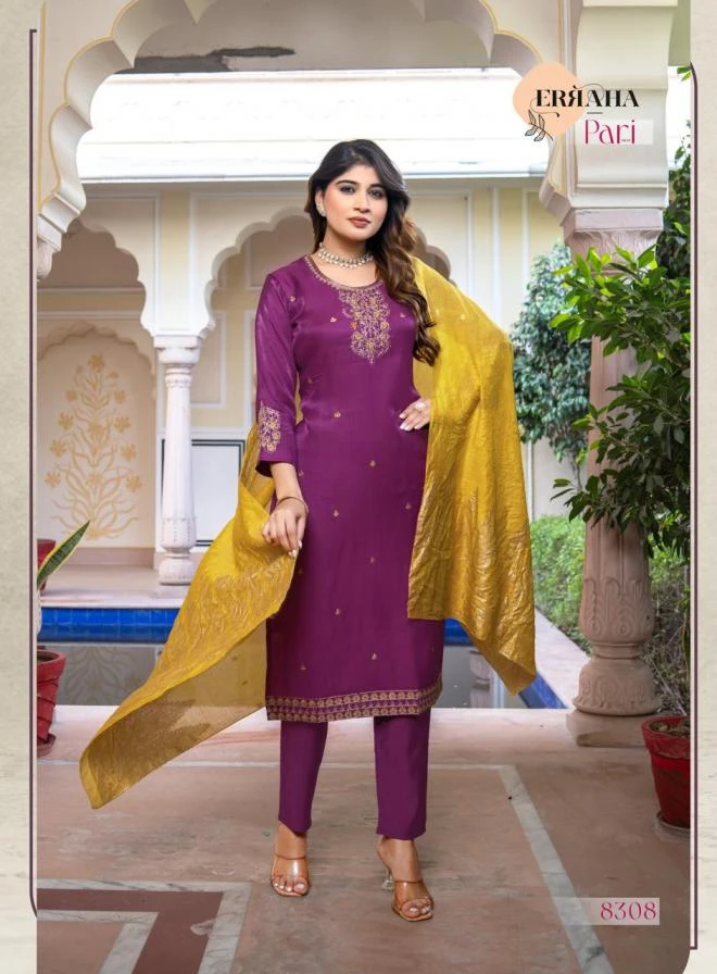 🔥 Salwar Suits wholesale ROMAN GLASS SILK - Ethnicaa thumbnail 10