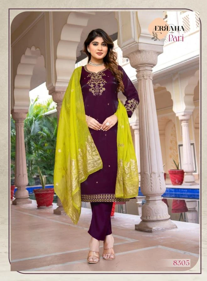 🔥 Salwar Suits wholesale ROMAN GLASS SILK - Ethnicaa thumbnail 11