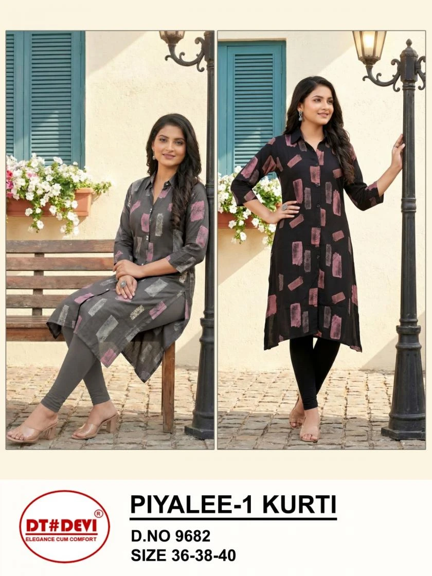 PIYALEE VOL 1 Kurti wholesale RAYON - Ethnicaa thumbnail 3