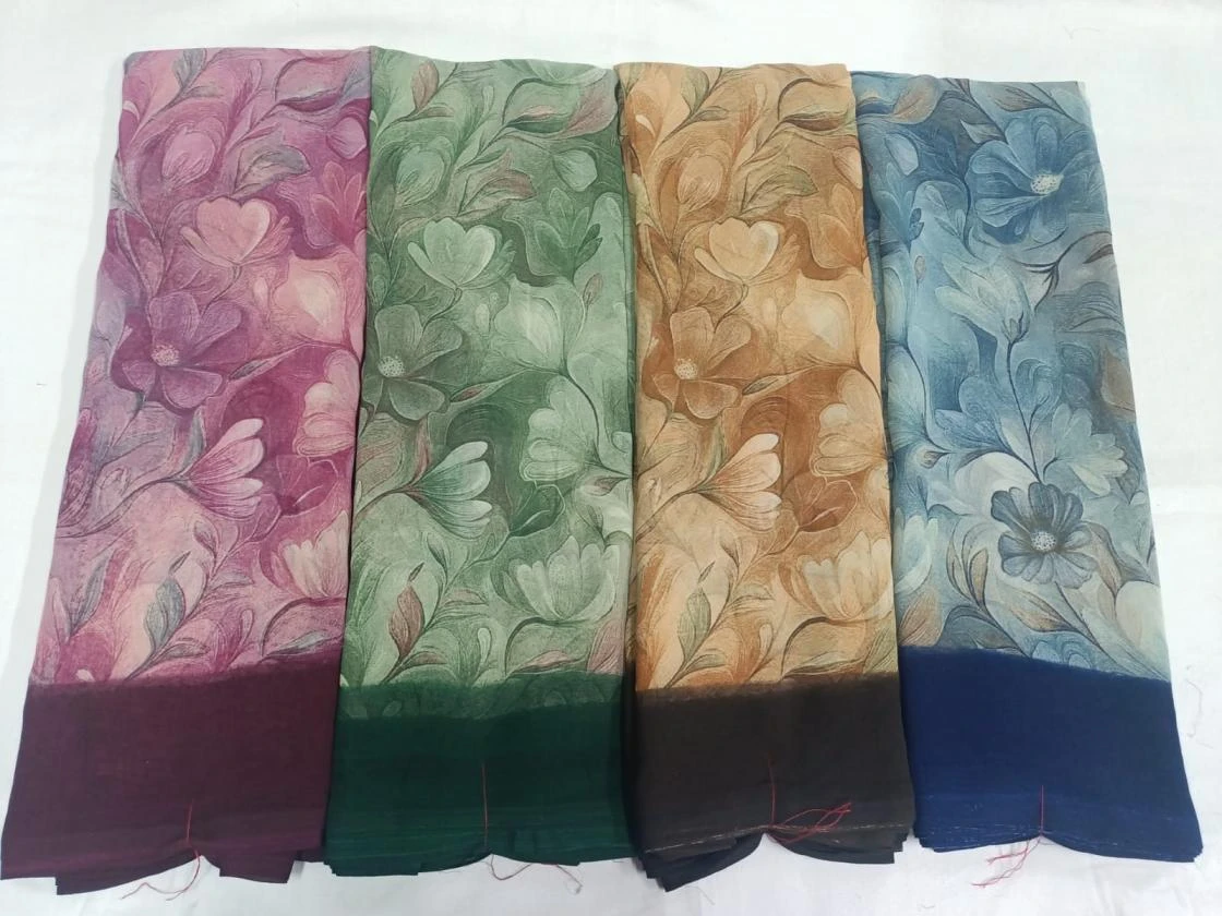 POONAM SAREE Sarees wholesale WEIGHTLESS - Ethnicaa thumbnail 15