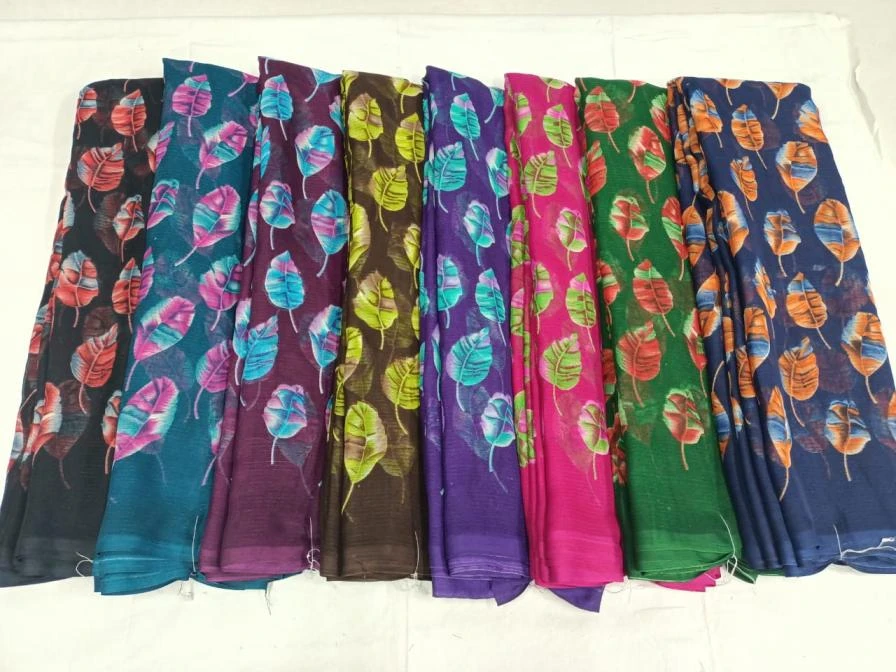 POONAM SAREE Sarees wholesale WEIGHTLESS - Ethnicaa thumbnail 2