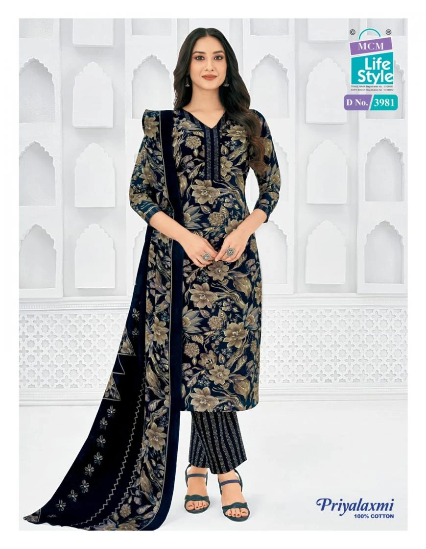 PRIYALAXMI VOL 39 Salwar Suits wholesale COTTON - Ethnicaa thumbnail 19