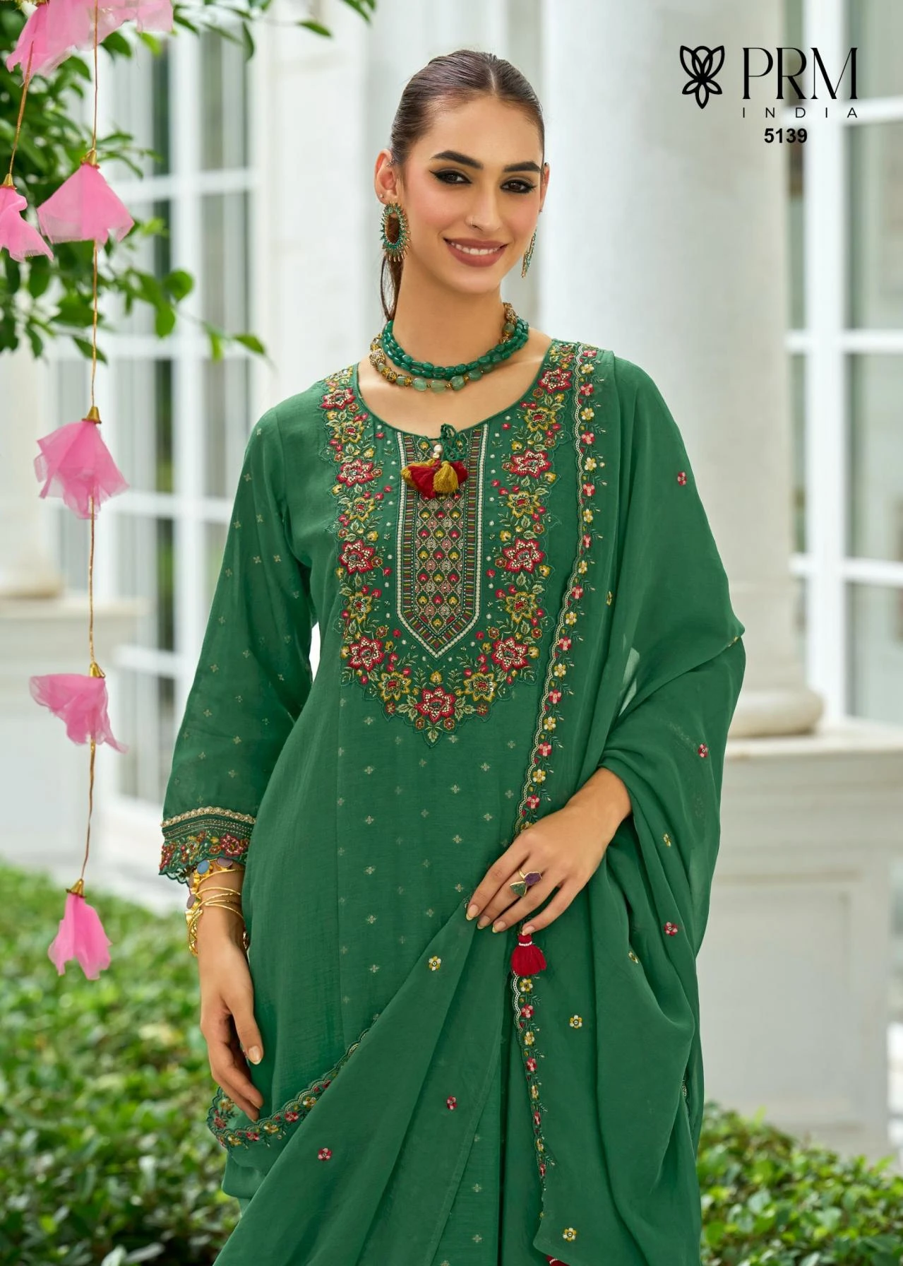 SAWARIYA Readymade Salwar Suits wholesale MUL CHANDERI JACQUARD - Ethnicaa thumbnail 22