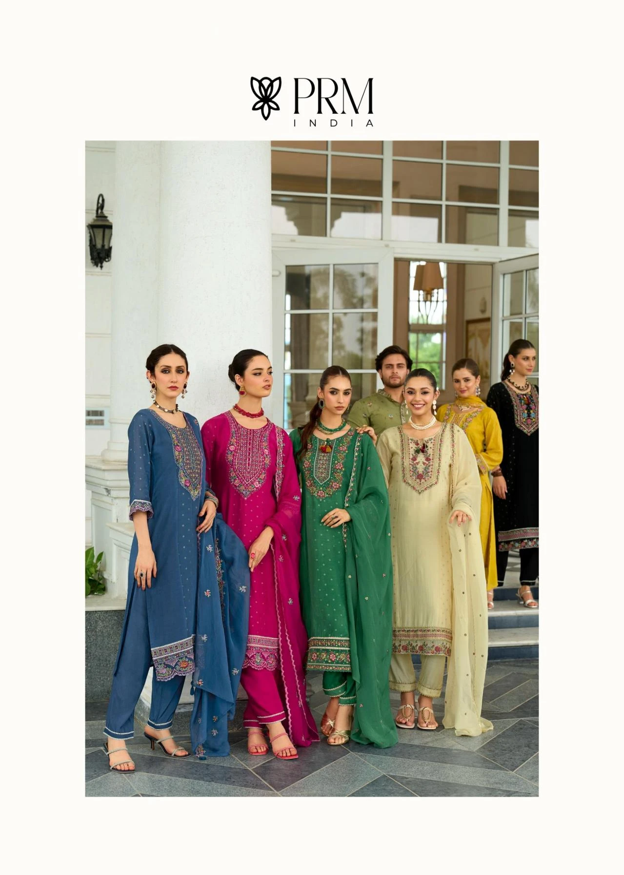 SAWARIYA Readymade Salwar Suits wholesale MUL CHANDERI JACQUARD - Ethnicaa thumbnail 28