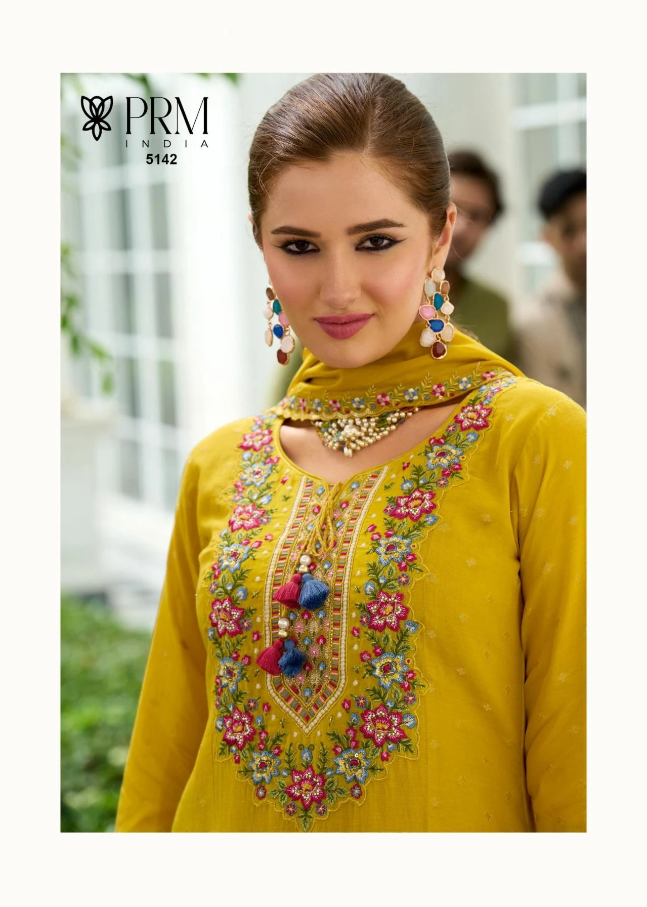 SAWARIYA Readymade Salwar Suits wholesale MUL CHANDERI JACQUARD - Ethnicaa thumbnail 10