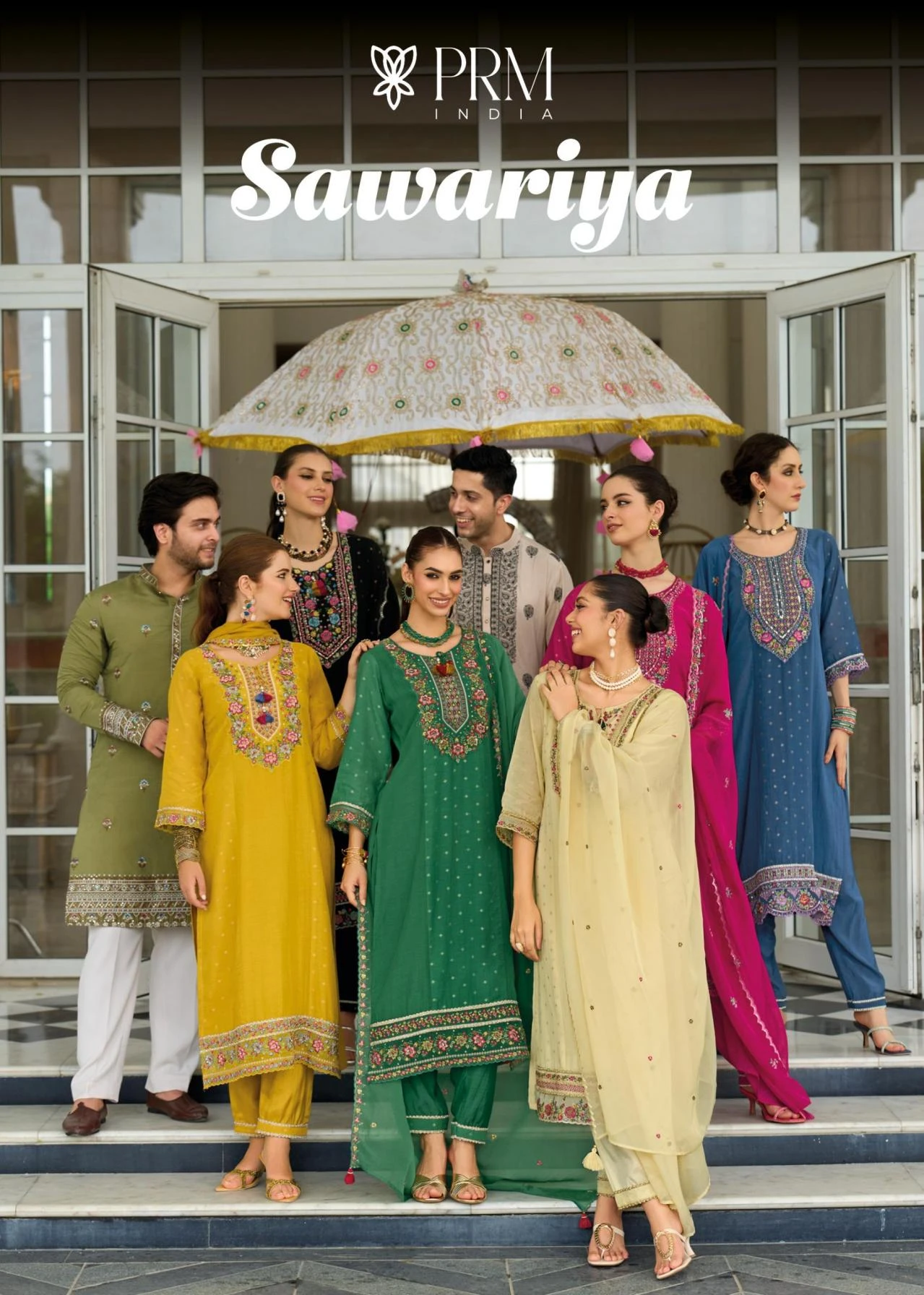 SAWARIYA Readymade Salwar Suits wholesale MUL CHANDERI JACQUARD - Ethnicaa thumbnail 17