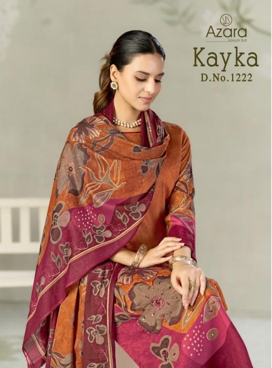 KAYKA 1222 Salwar Suits wholesale ZAM COTTON - Ethnicaa thumbnail 6