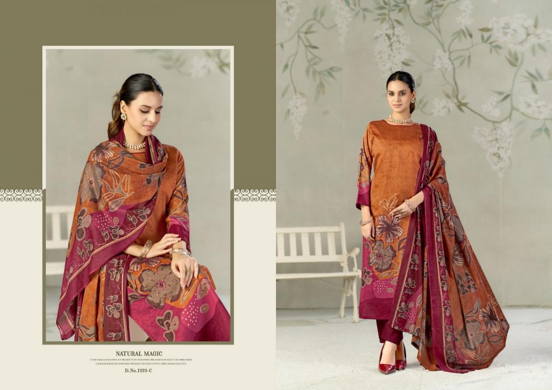 KAYKA 1222 Salwar Suits wholesale ZAM COTTON - Ethnicaa thumbnail 5