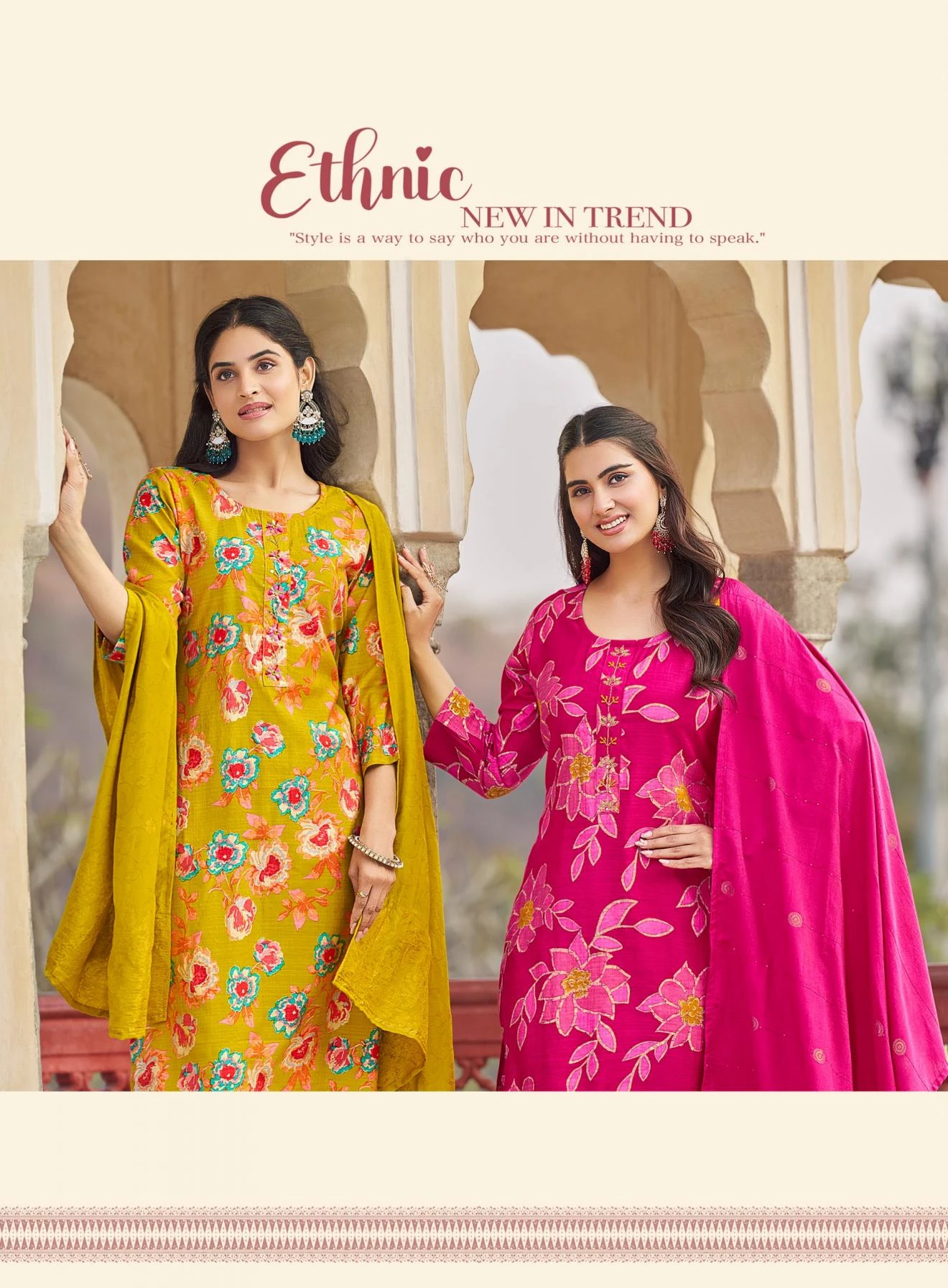 Buy ALEXA VOL 7 kurti VERTICAN SILK Wholesale Surat Manufacturer - Ethnicaa