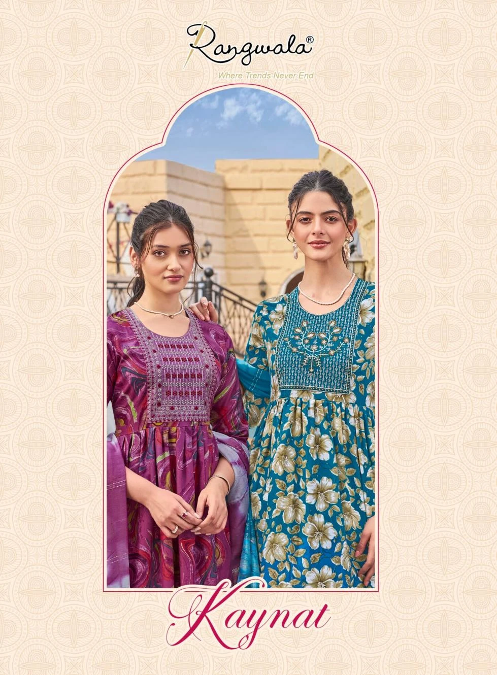 KAYNAT Readymade Salwar Suits wholesale RAYON - Ethnicaa thumbnail 11