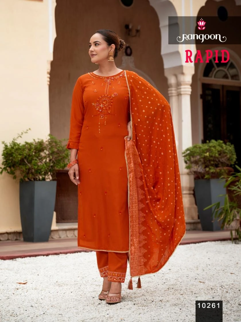 S Readymade Salwar Suits wholesale VISCOSE - Ethnicaa thumbnail 5