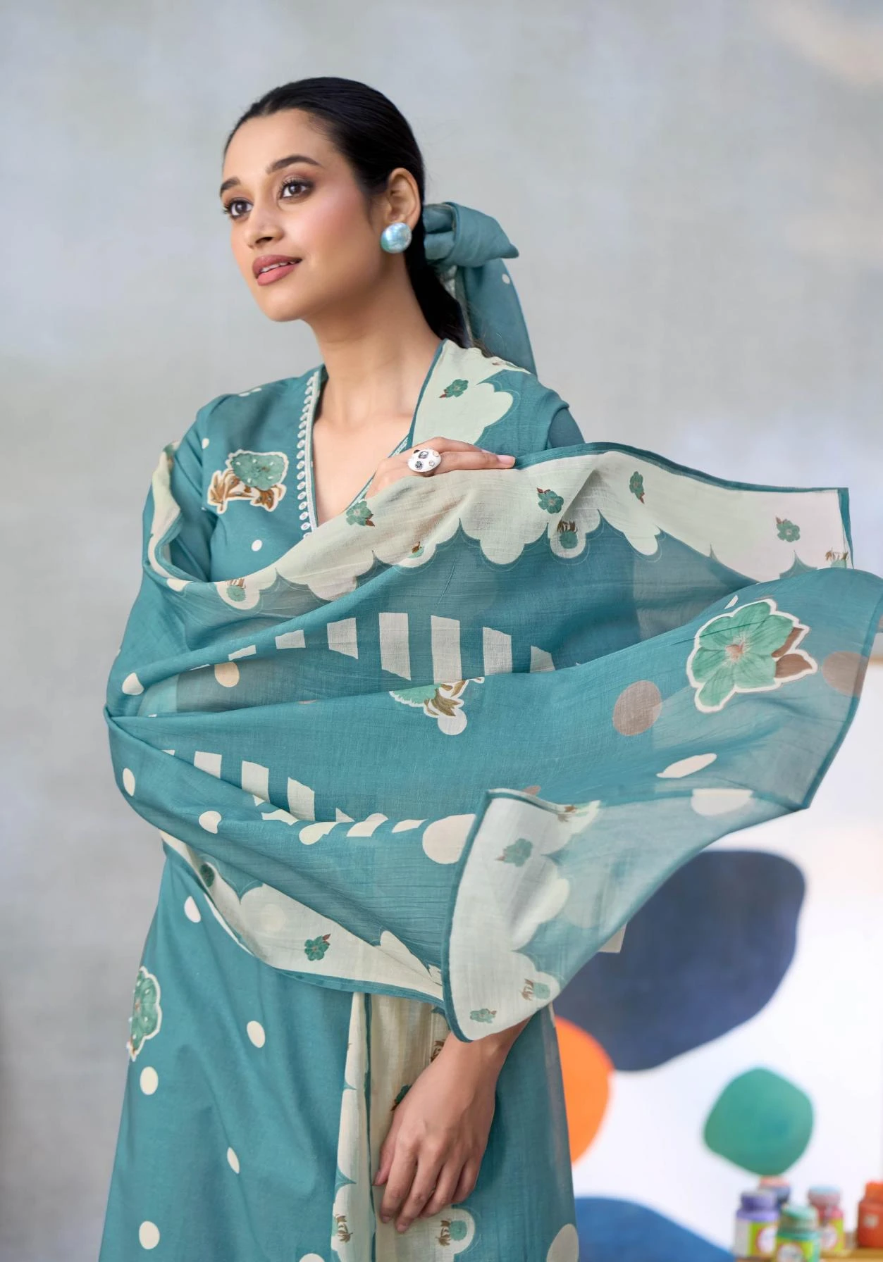 RANG ROOP Ethnic Wear wholesale COTTON - Ethnicaa thumbnail 8