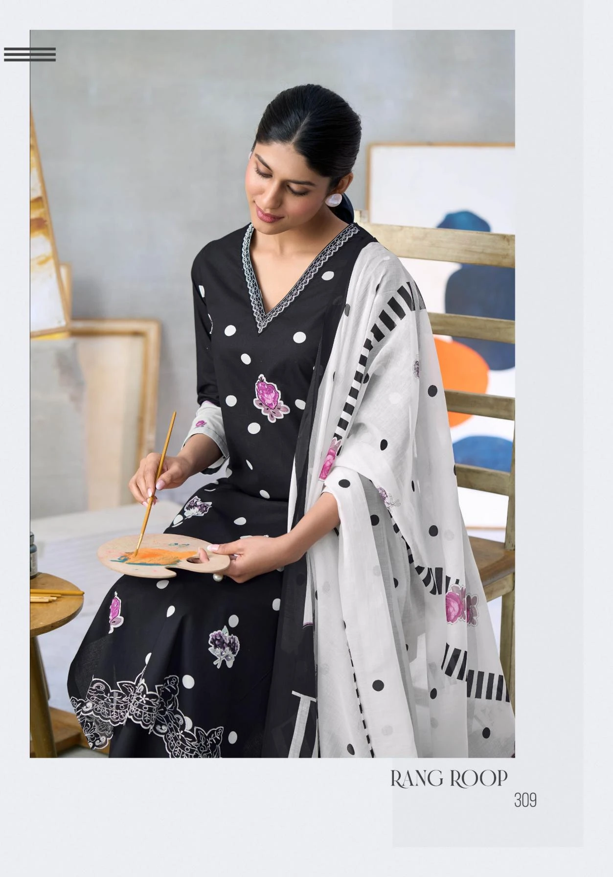 RANG ROOP Ethnic Wear wholesale COTTON - Ethnicaa thumbnail 17