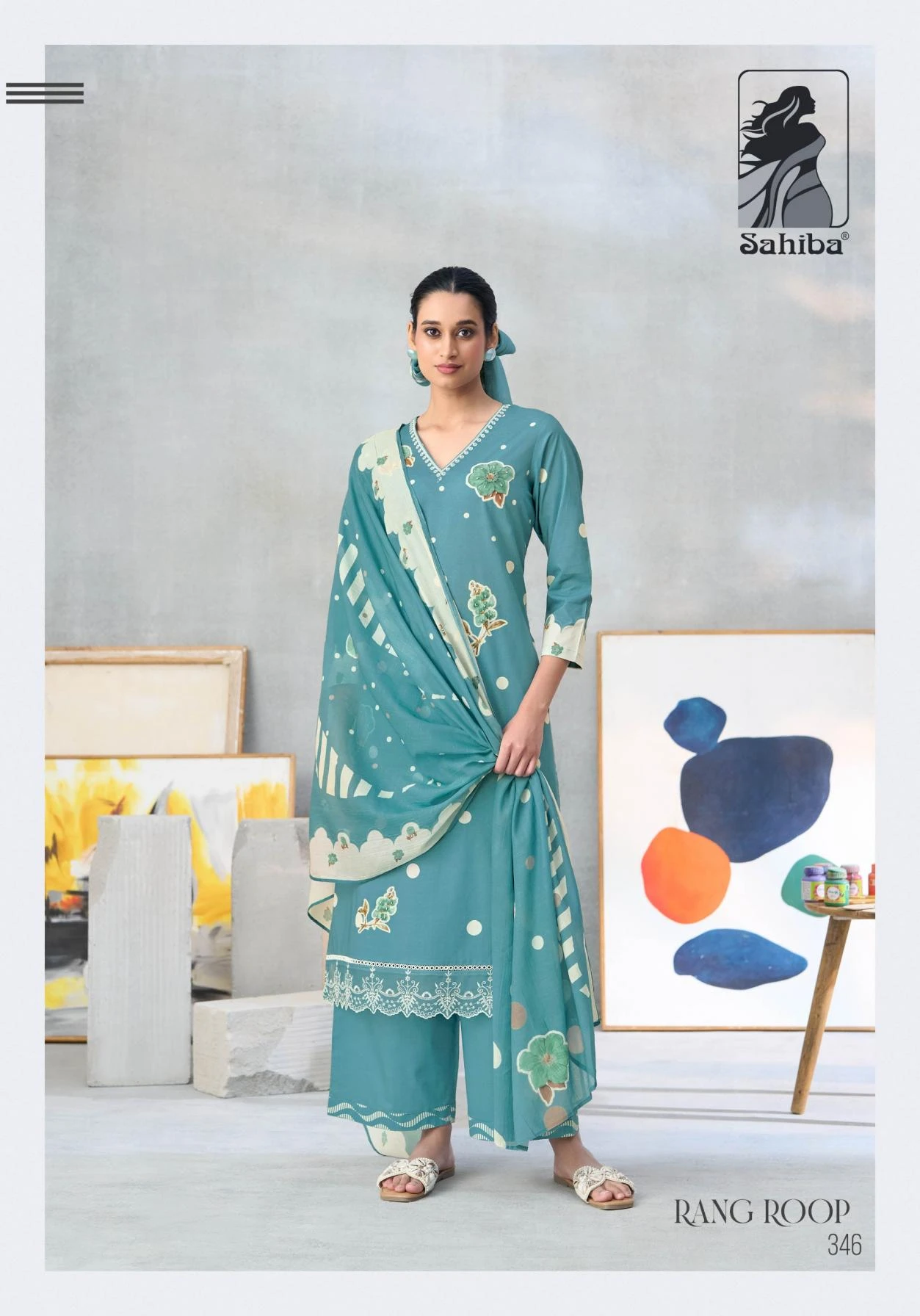 RANG ROOP Ethnic Wear wholesale COTTON - Ethnicaa thumbnail 18