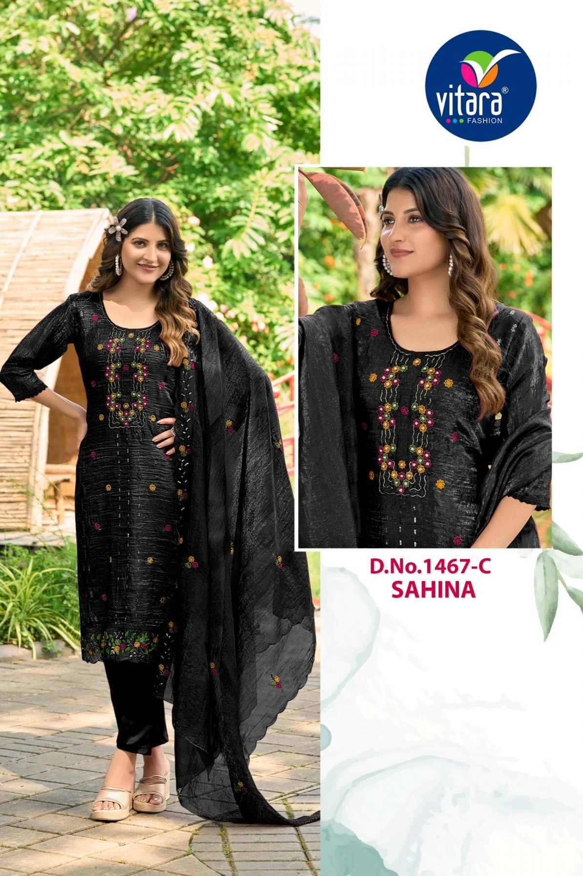 Buy SAHINA readymade-salwar-suits CRUNCHY SILK Wholesale Surat Manufacturer - Ethnicaa