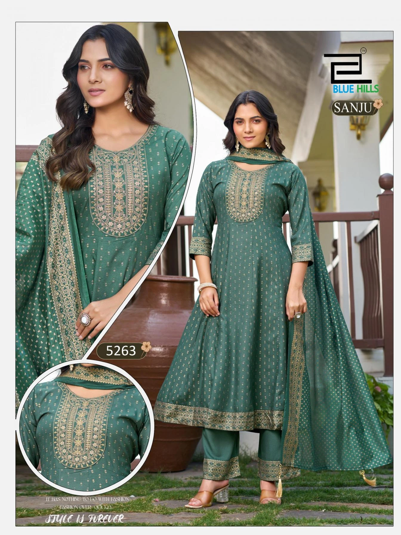 SANJU Kurti wholesale RAYON - Ethnicaa thumbnail 6