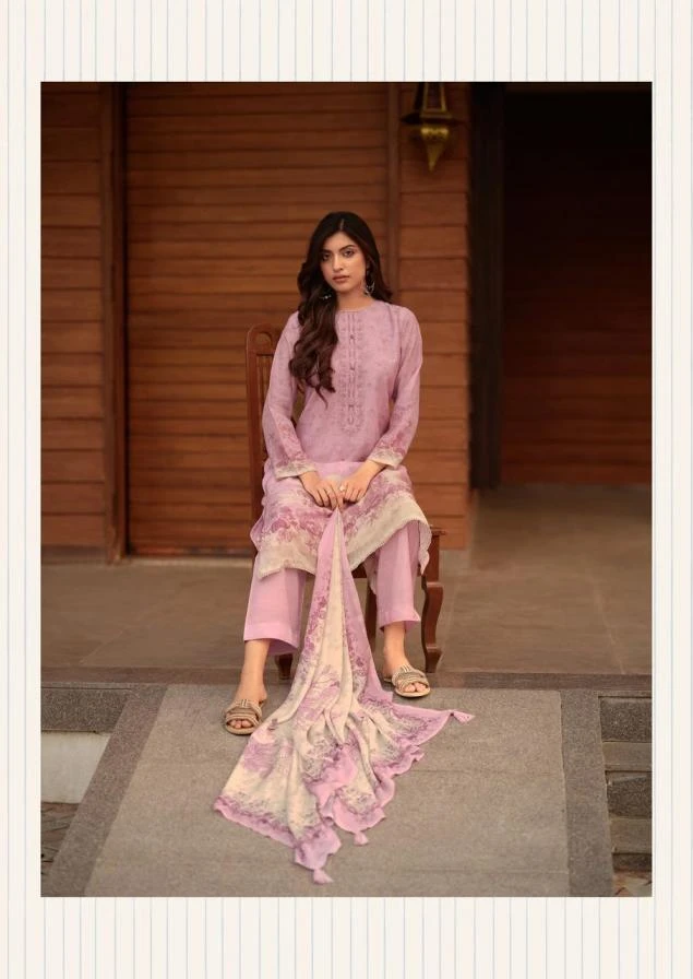 SAFIRA in LINEN | Salwar Suits | Ethnicaa Wholesale thumbnail 28