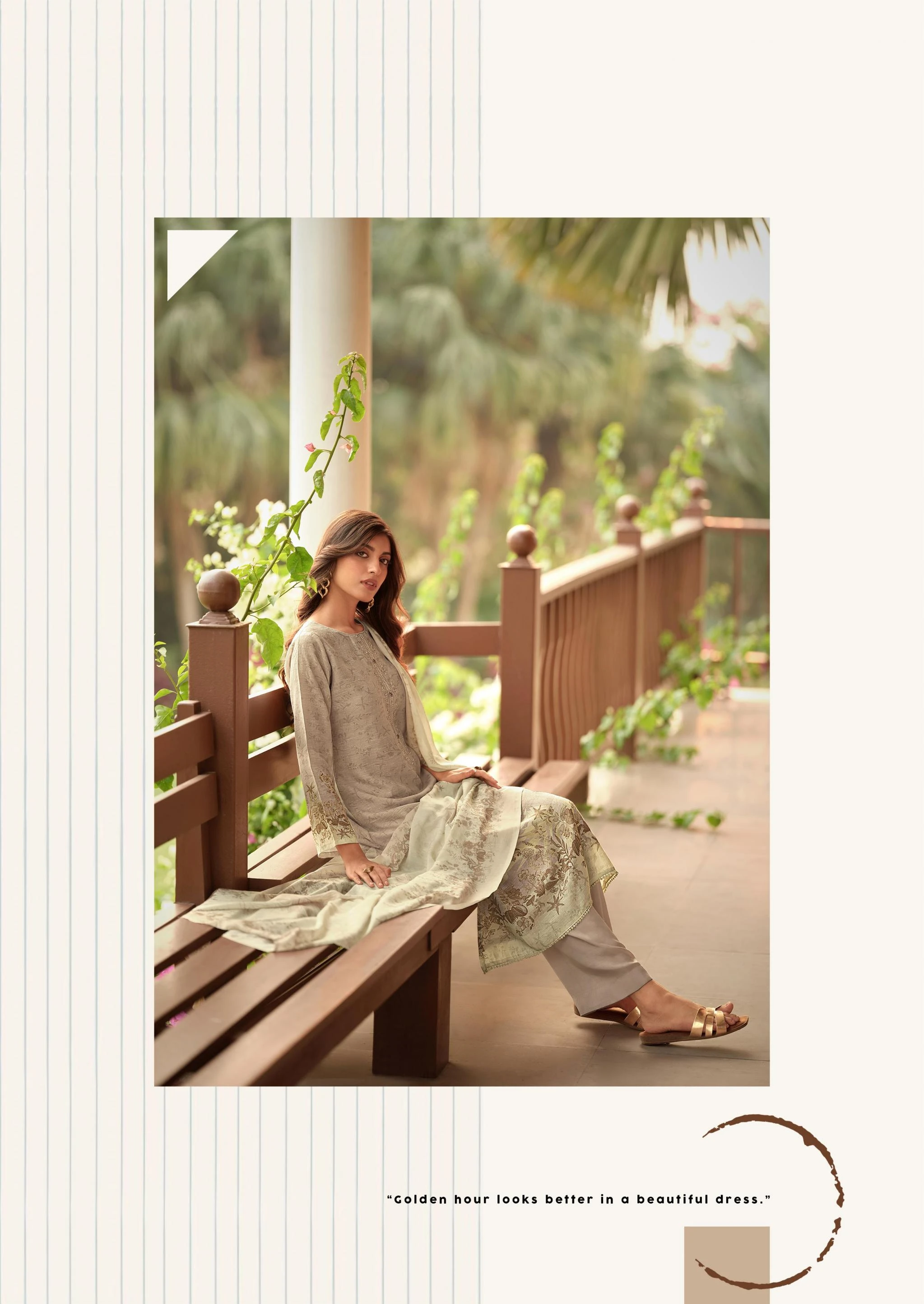 SAFIRA in LINEN | Salwar Suits | Ethnicaa Wholesale thumbnail 2