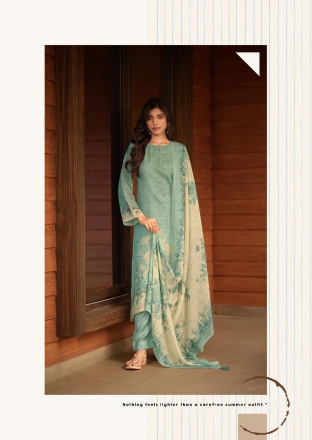 SAFIRA in LINEN | Salwar Suits | Ethnicaa Wholesale thumbnail 18