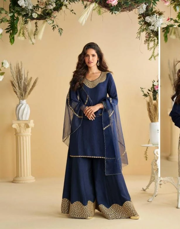 AMARA 10122 Readymade Salwar Suits wholesale SILK - Ethnicaa thumbnail 3