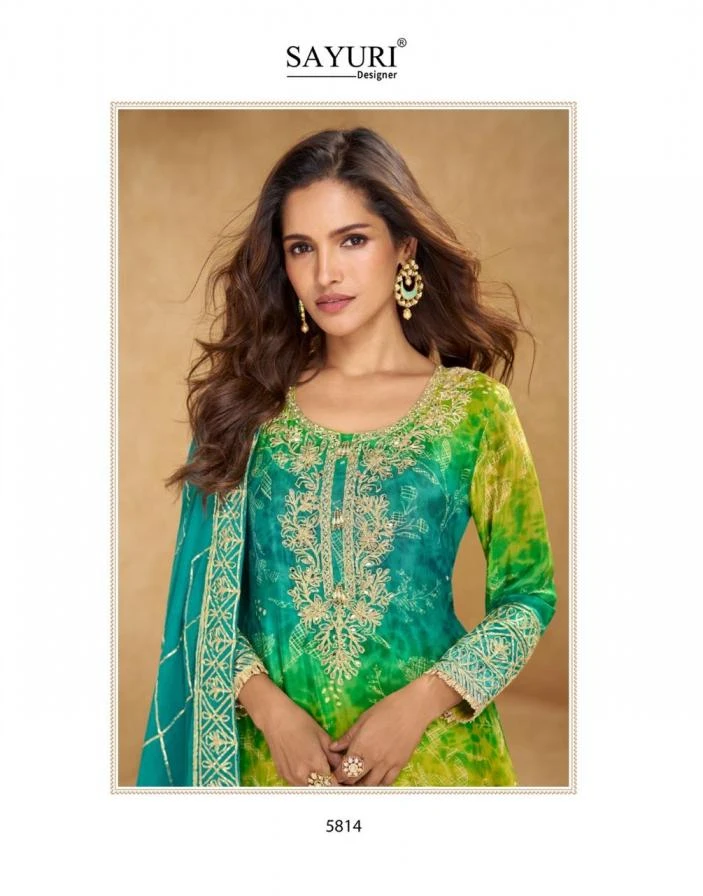 RANGEELA Ethnic Wear wholesale CHINON SILK - Ethnicaa thumbnail 4