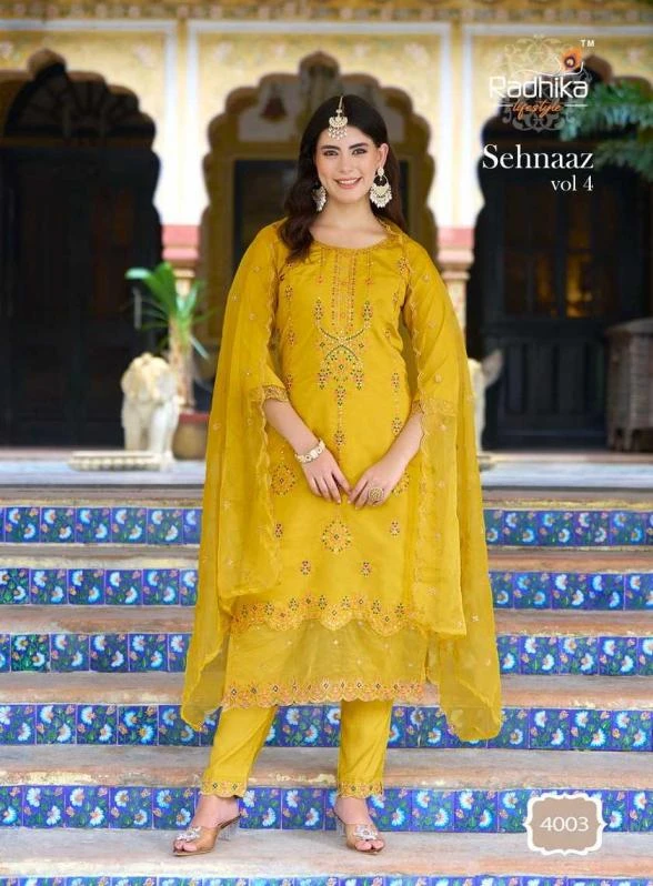 SEHNAZ 4003 Kurti wholesale Roman Silk - Ethnicaa