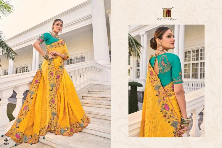 Buy NAME: SHAHI POSHAK VOL-3 sarees CRAPE JACQUARD Wholesale Surat Manufacturer - Ethnicaa