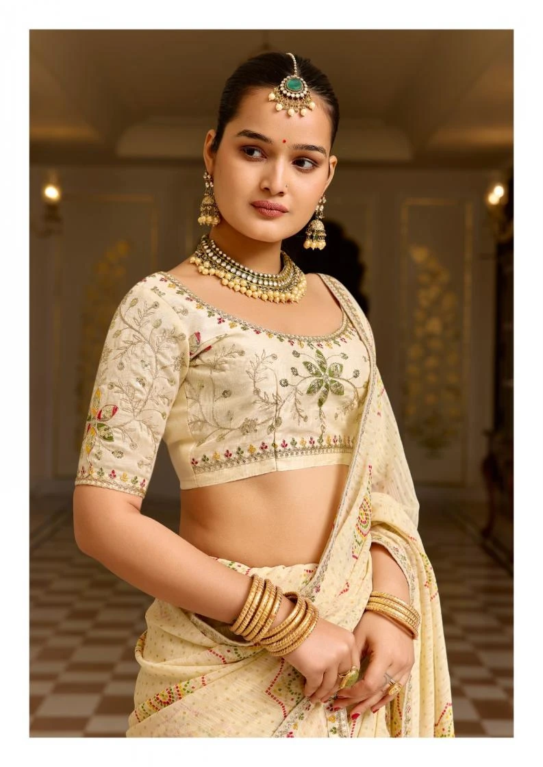 DEVI VOL 2 Sarees wholesale GEORGETTE - Ethnicaa thumbnail 5