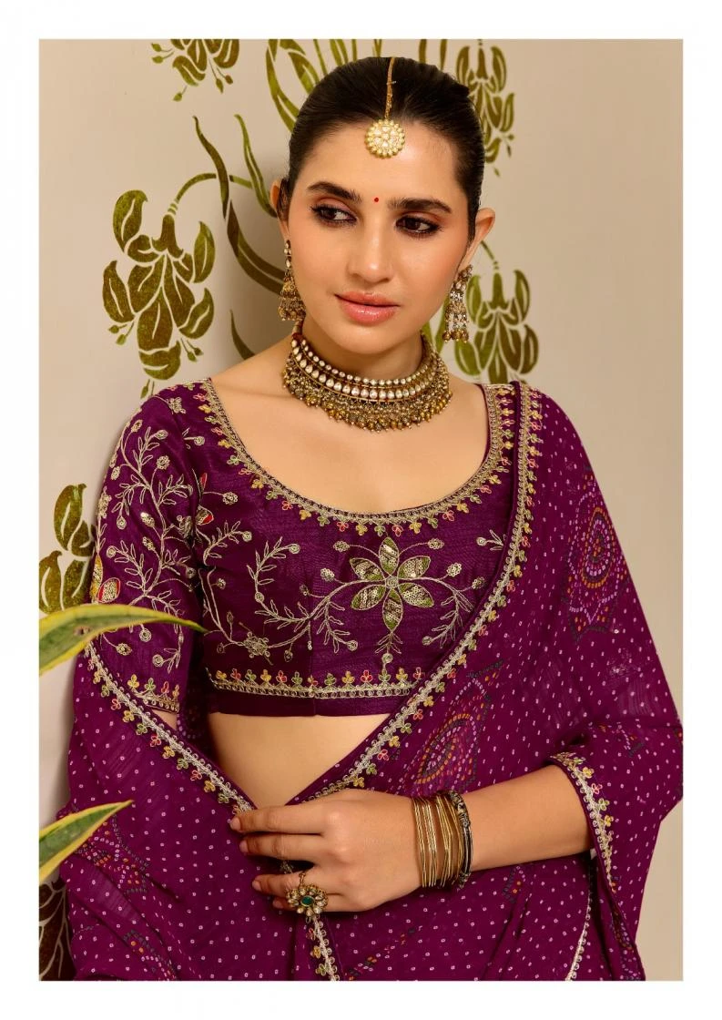 DEVI VOL 2 Sarees wholesale GEORGETTE - Ethnicaa thumbnail 4