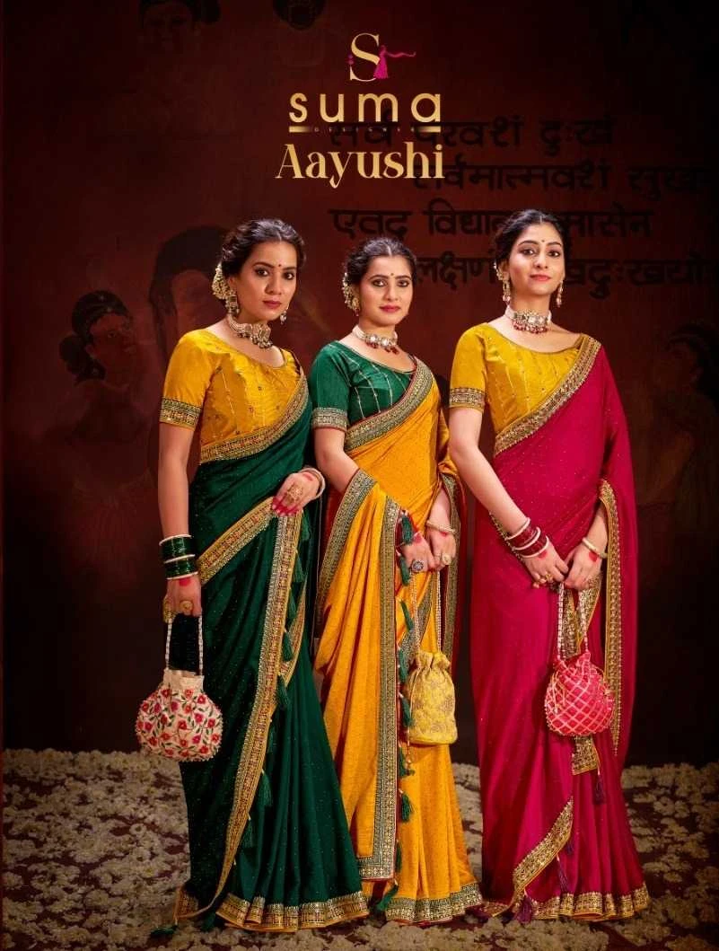 NAME: AAYUSHI Sarees wholesale VICHITRA - Ethnicaa thumbnail 2