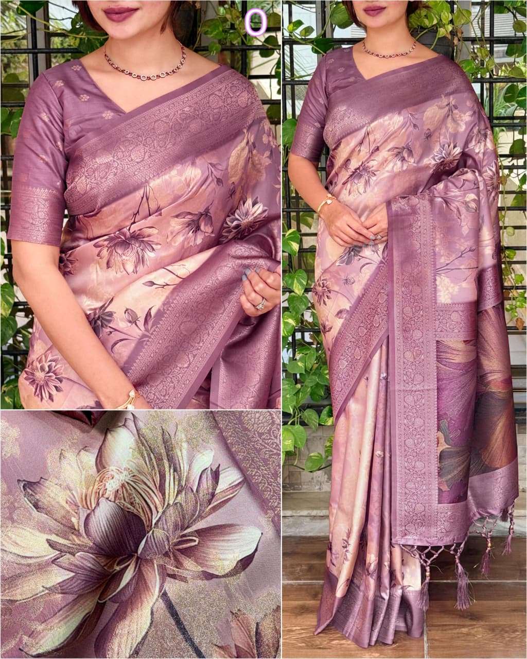 SUNDARI Sarees wholesale BANARASI SATIN JACQUARD - Ethnicaa thumbnail 13