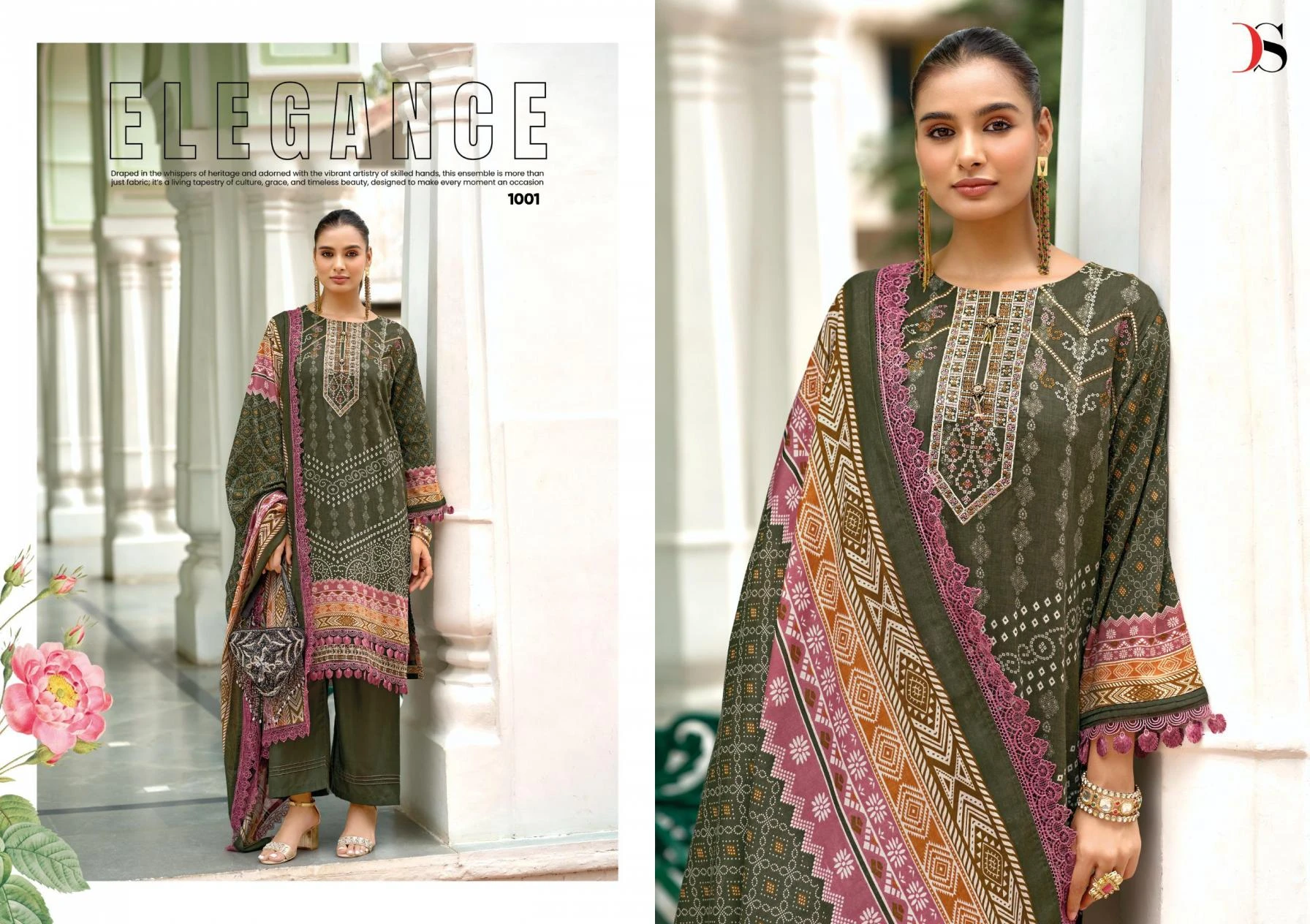 TAWAKKAL PREMIUM COLLECTION 25 Ethnic Wear wholesale COTTON - Ethnicaa thumbnail 2