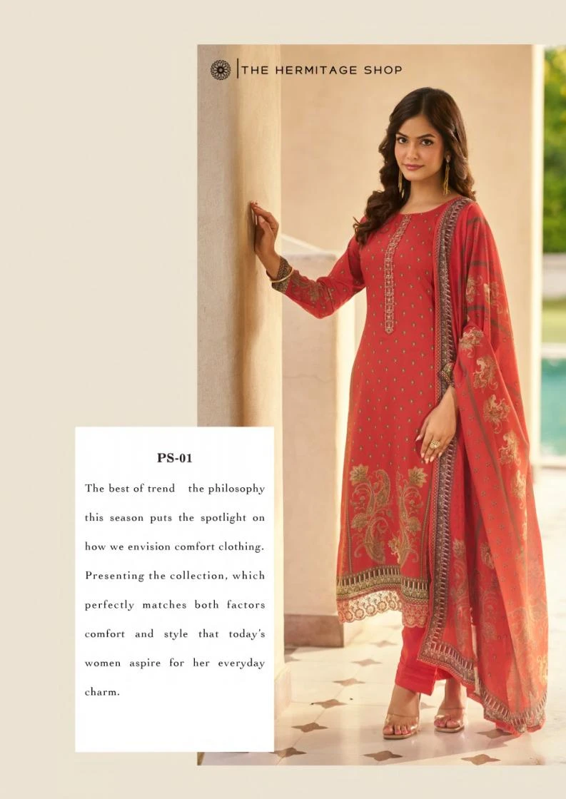PAISELY VOL 2 in LAWN | Readymade Salwar Suits | Ethnicaa Wholesale thumbnail 5