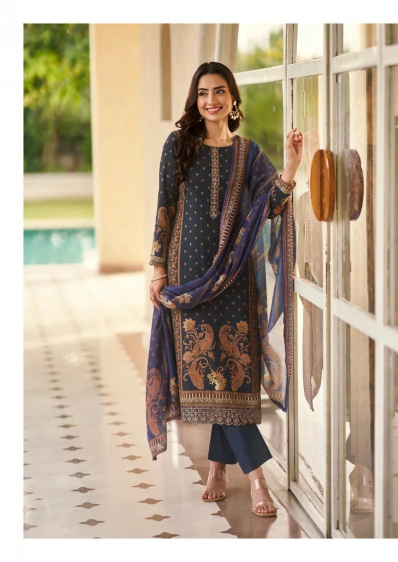 PAISELY VOL 2 in LAWN | Readymade Salwar Suits | Ethnicaa Wholesale thumbnail 18