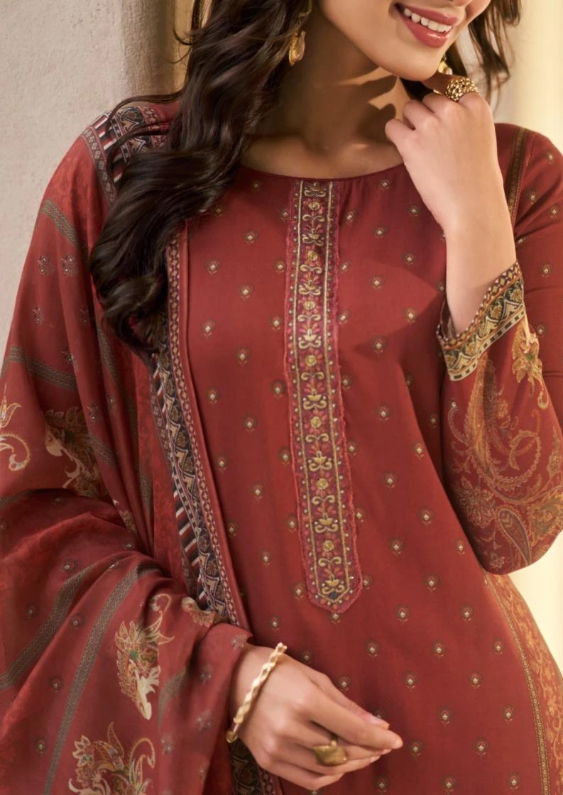 PAISELY VOL 2 in LAWN | Readymade Salwar Suits | Ethnicaa Wholesale thumbnail 17