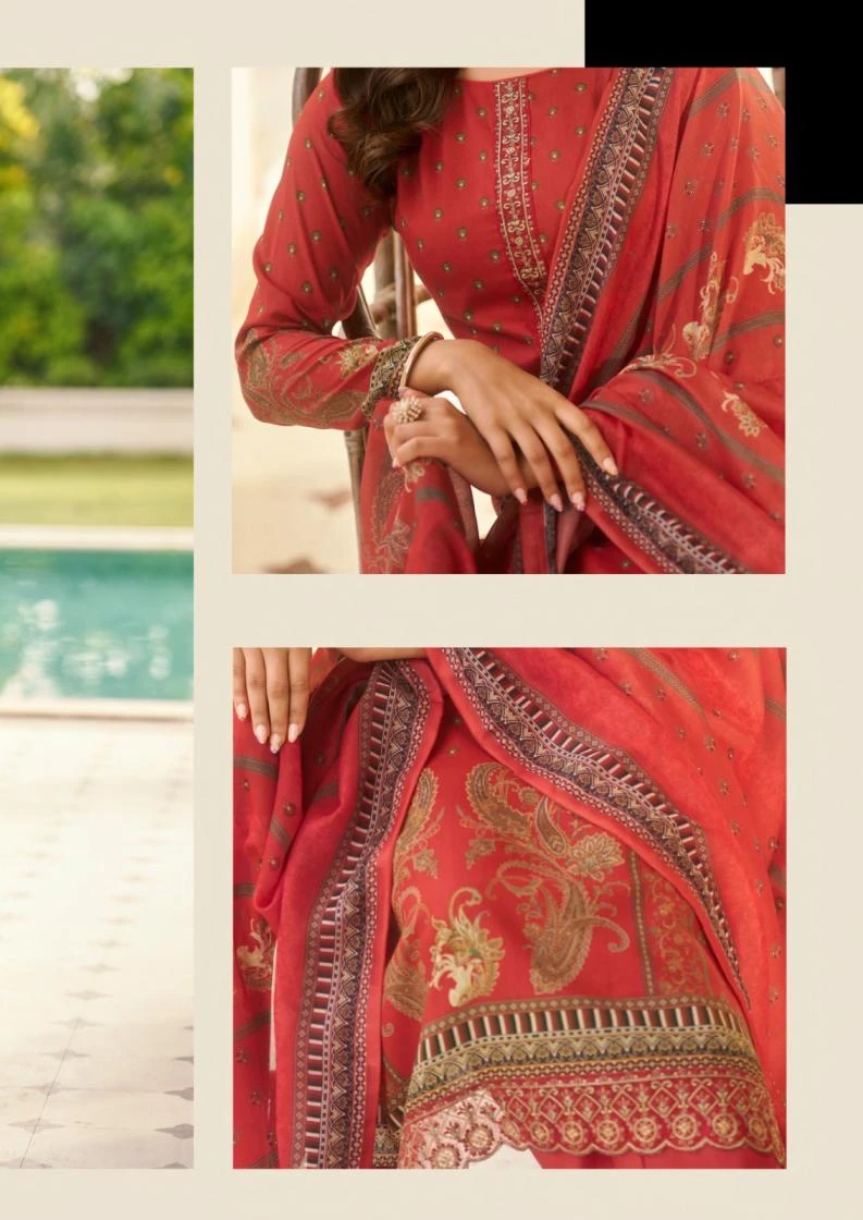 PAISELY VOL 2 in LAWN | Readymade Salwar Suits | Ethnicaa Wholesale thumbnail 16