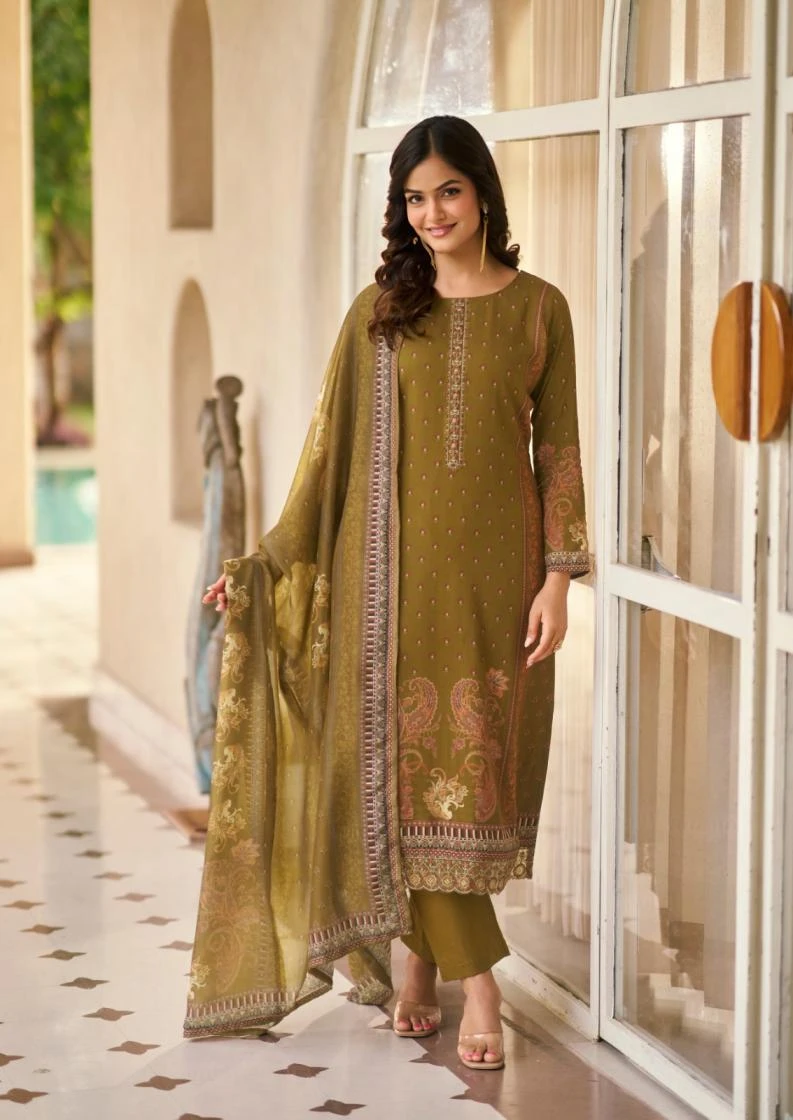 PAISELY VOL 2 in LAWN | Readymade Salwar Suits | Ethnicaa Wholesale thumbnail 21