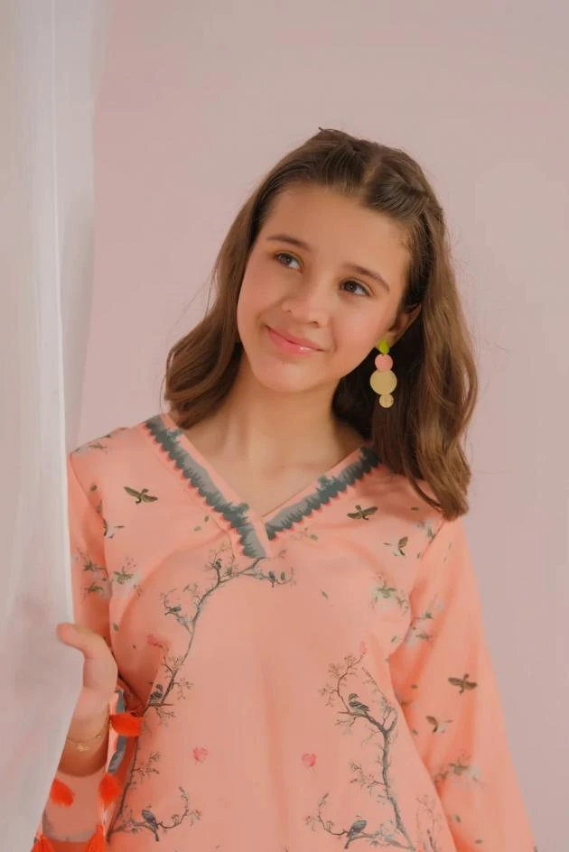 K 3004 Kurti wholesale MUL SATIN - Ethnicaa thumbnail 2