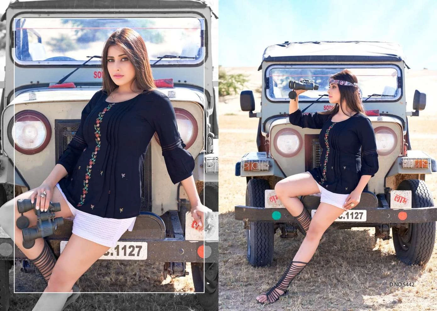 SHORT TOP" TOPSY VOL -14" Ethnic Wear wholesale RAYON - Ethnicaa