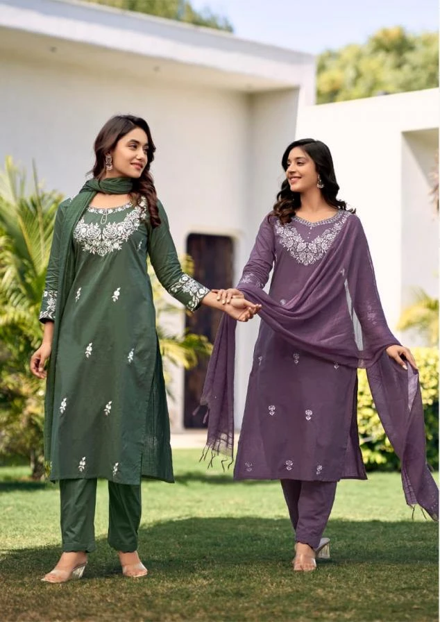 TRISHA Kurti wholesale MUSKA COTTON - Ethnicaa