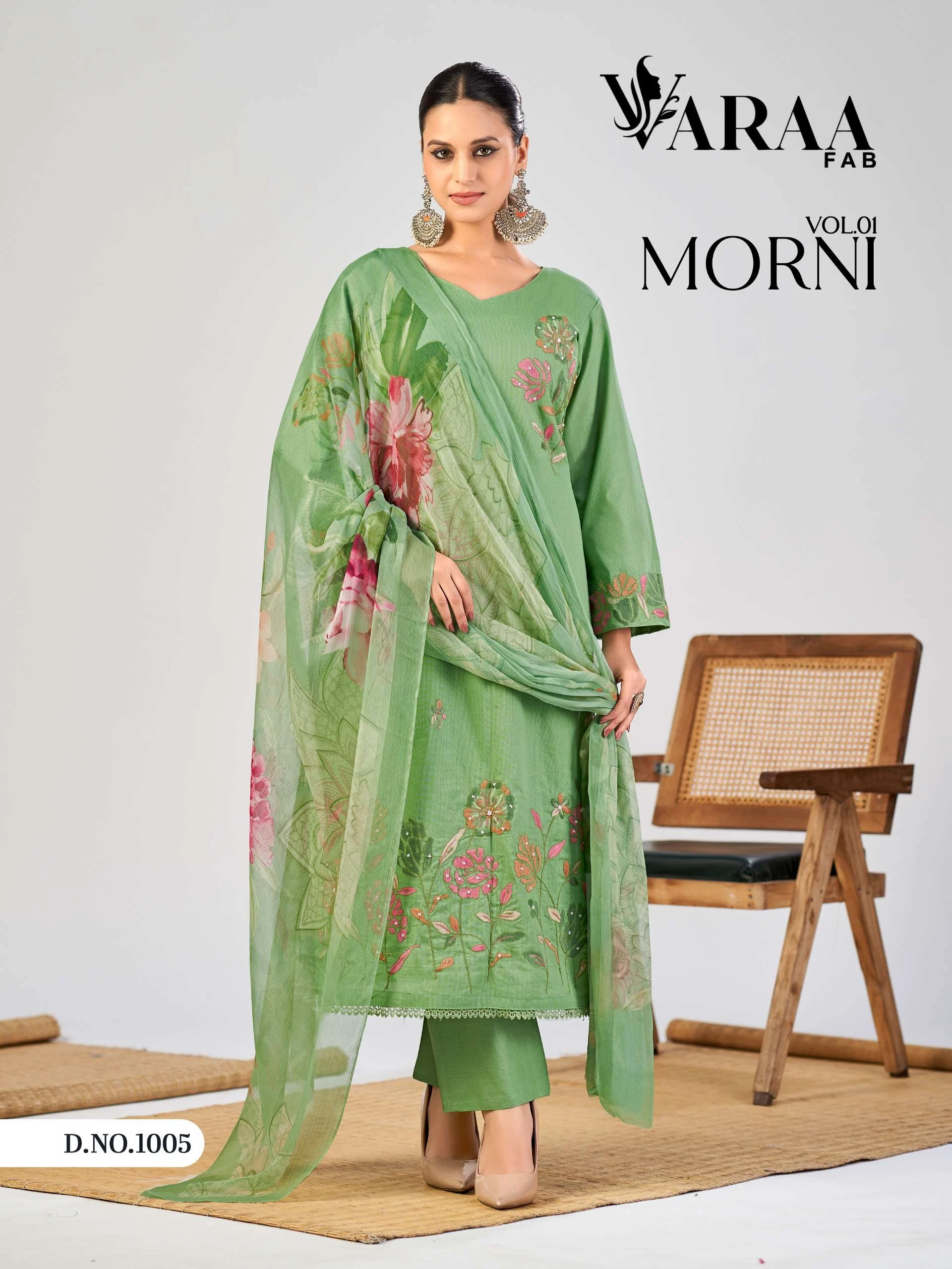 Buy MORNI VOL 1 ethnic-wear COTTON Wholesale Surat Manufacturer - Ethnicaa