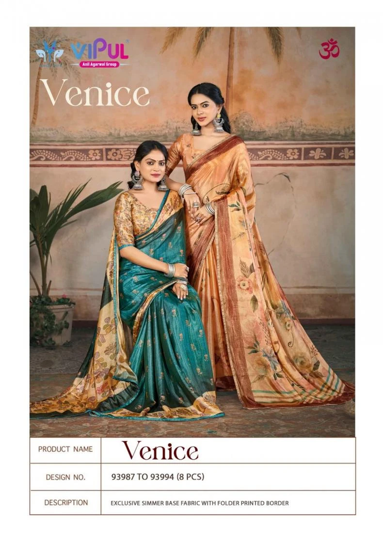 VENICE Sarees wholesale SIMMER - Ethnicaa thumbnail 6