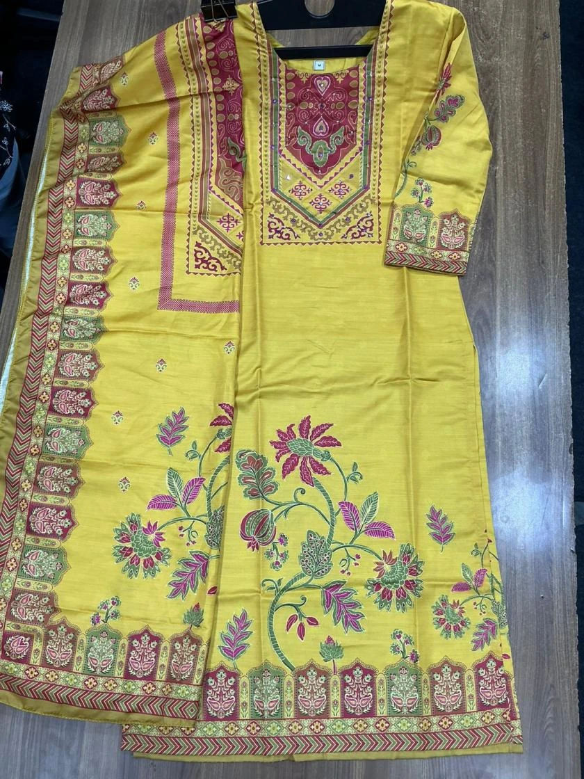 YASHMIN 01-02 Readymade Salwar Suits wholesale MUSLIN SATIN - Ethnicaa thumbnail 5