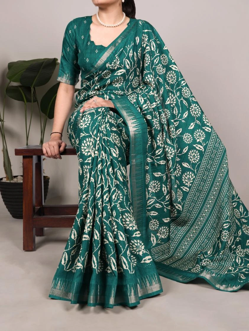 YNF7214 Sarees wholesale SLUB SILK - Ethnicaa thumbnail 10